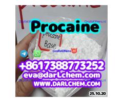Procaine crystals Powder 59-46-1 Chinese Factory, 99% Purity Em Po Polvo Door to Door