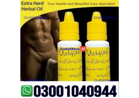 Extra Hard Herbal Oil in Pakistan | 03001040944 = Call now