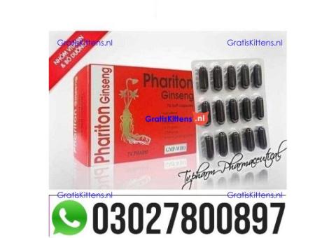 Phariton Ginseng Capsules in Pakistan | 03027800897 - Call Now