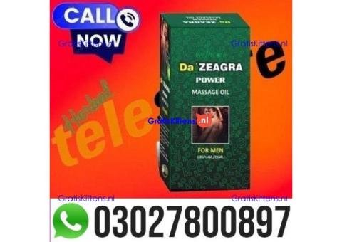 Da Zeagra Power Massage Oil in Pakistan | 03027800897 - Call Now