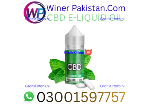 Spearmint Gum CBD Vape Juice in RawalpindiTHC Vape~03001597757