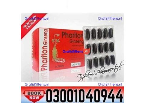 Buy Phariton Ginseng Capsules in Faisalabad ( 03001040944