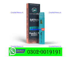 Peaches N’ Cream THC Vape Pen Lahore 03020019191