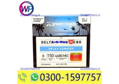 Cherry Lime Pie THC Relax Gummies - (30ct) 4680mg in Karachi~03001597757