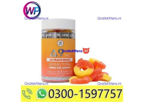 Delta-9 Peach Ring Chews: Delicious THC in Faisalabad~03001597757