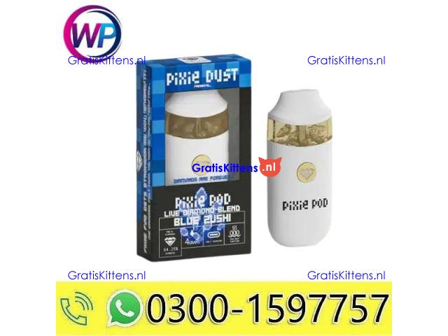 Pixie Dust Pixie Pod THCa Live Diamond Blend Disposable 4ml in Nawabshah~03001597757