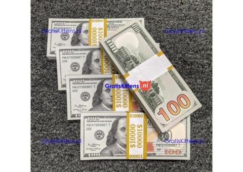 Wij bieden u het beste valse geld ooit.