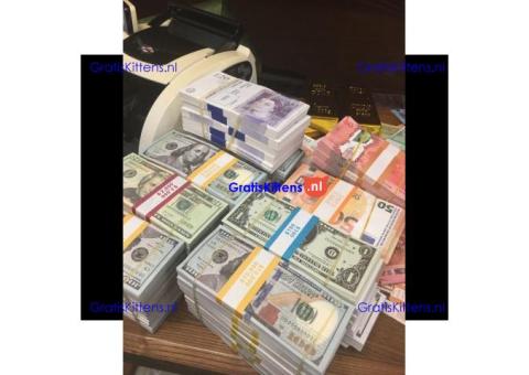 Wij hebben vals geld van goede kwaliteit.