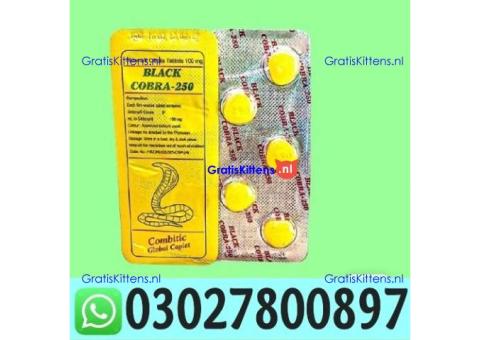 Black Cobra 250mg Tablets in Pakistan | 03027800897