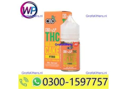 Wedding Cake Hybrid CBDfx CBD + 9 THC Juice In Hyderabad~03001597757