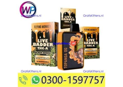 Flying Monkey Live Badder THCA Black Series 2G In Quetta~03001597757