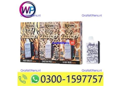 Kream D9 Exotics Disposable 8G In Pakistan~03001597757