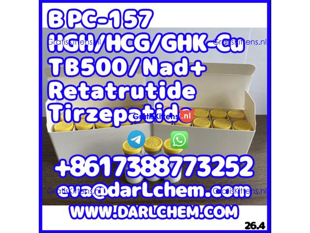 HGH 191AA BPC-157 TB-500 peptides Injections 12629-01-5 darl Supply
