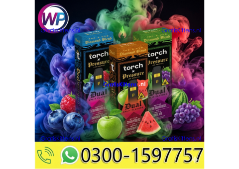Torch x Pressure LA THCA VVS Diamond Blend Disposable 3G in Pakistan=03001597757