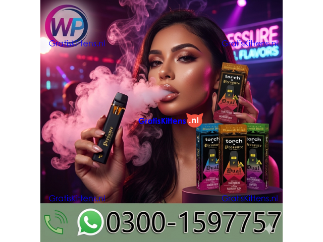 Torch x Pressure LA THCA VVS Diamond Blend Disposable 3G in Faisalabad=03001597757
