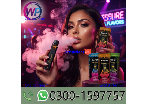 Torch x Pressure LA THCA VVS Diamond Blend Disposable 3G in Faisalabad=03001597757
