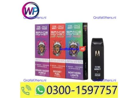 Flying Monkey SpaceMonkey 3g Live Resin Disposables (D8+THCP+Live Resin) In Hyderabad~03001597757
